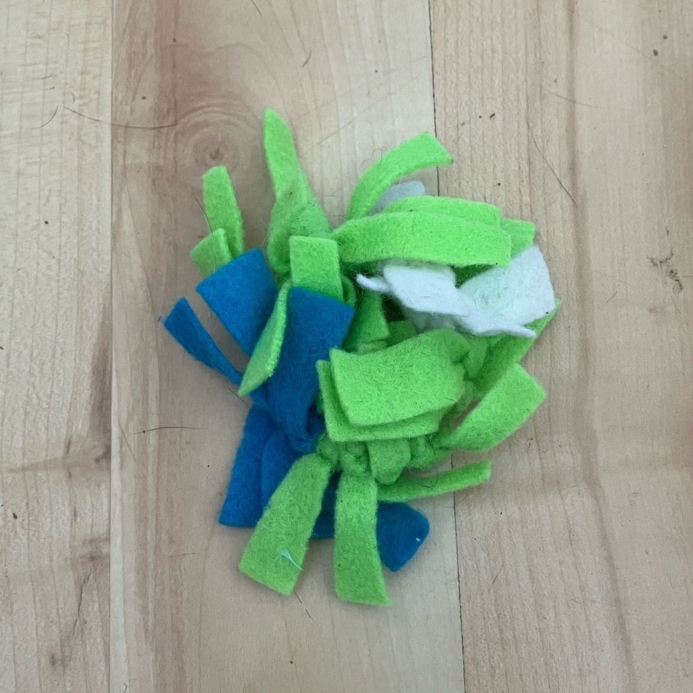 Gently Used Cat Scrunchie Toy